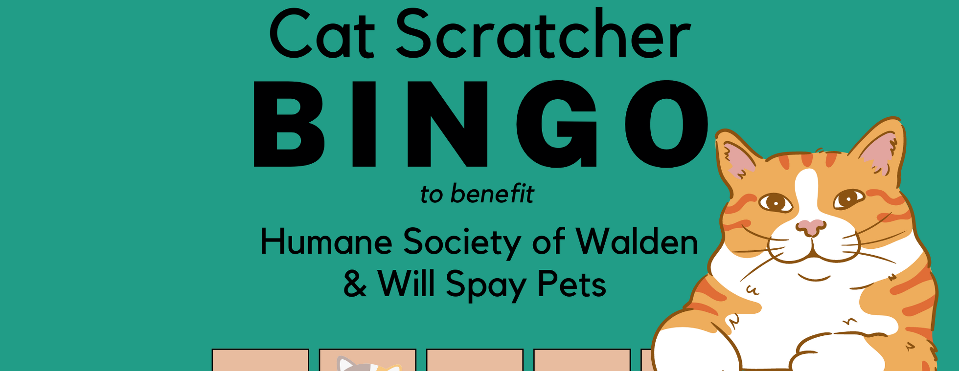 Cat Scratcher Bingo